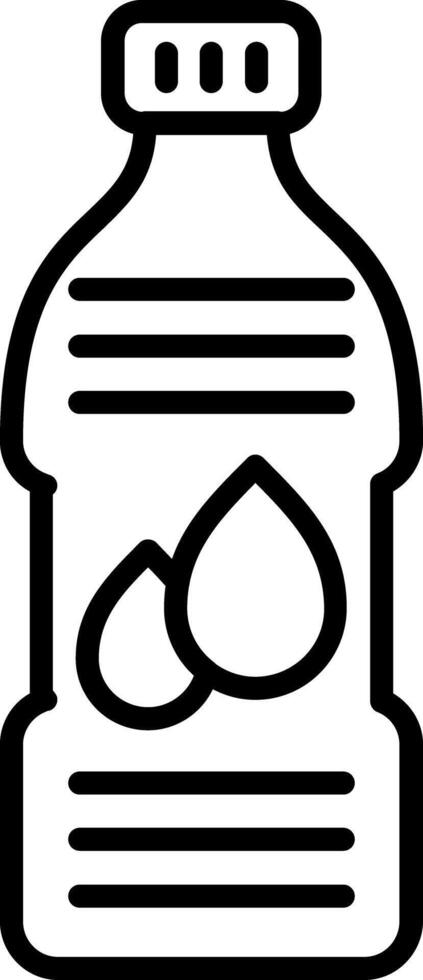 Water Line Icon vector