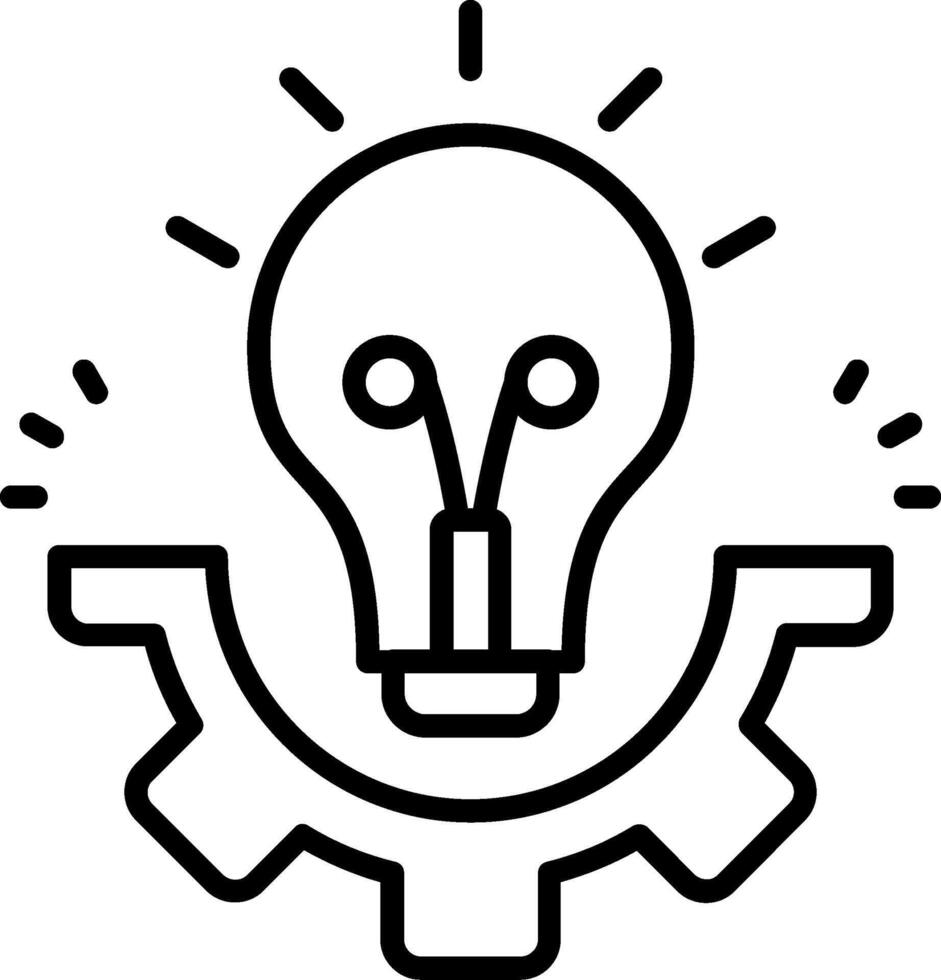 Breakthrough Line Icon vector
