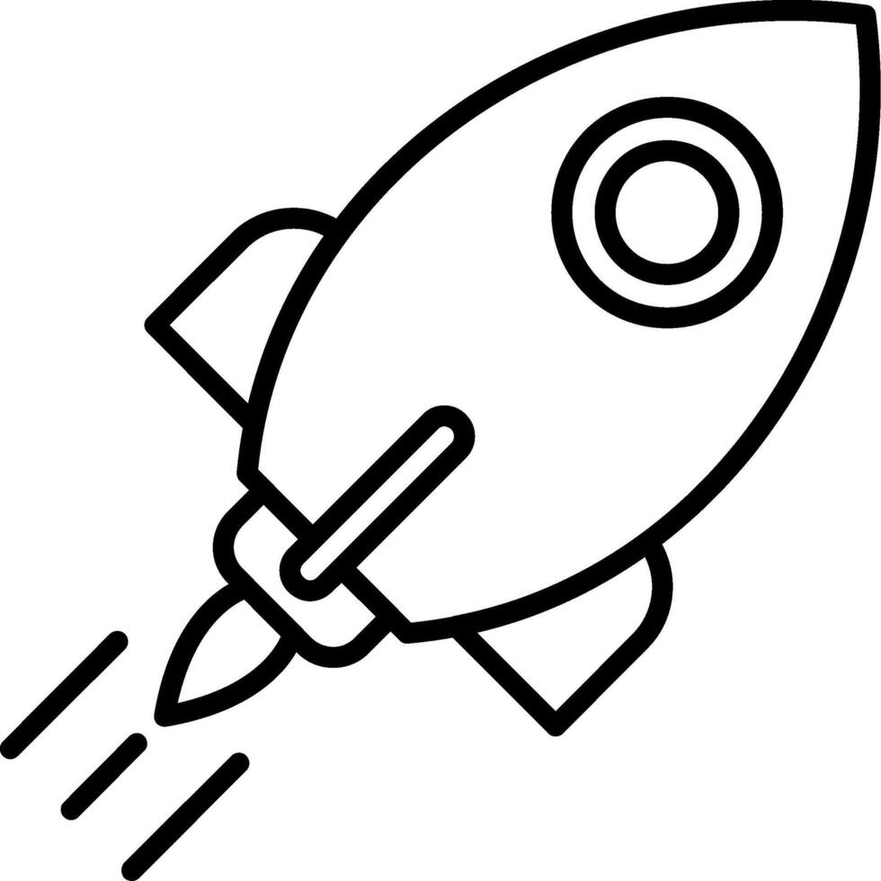 Boost Line Icon vector