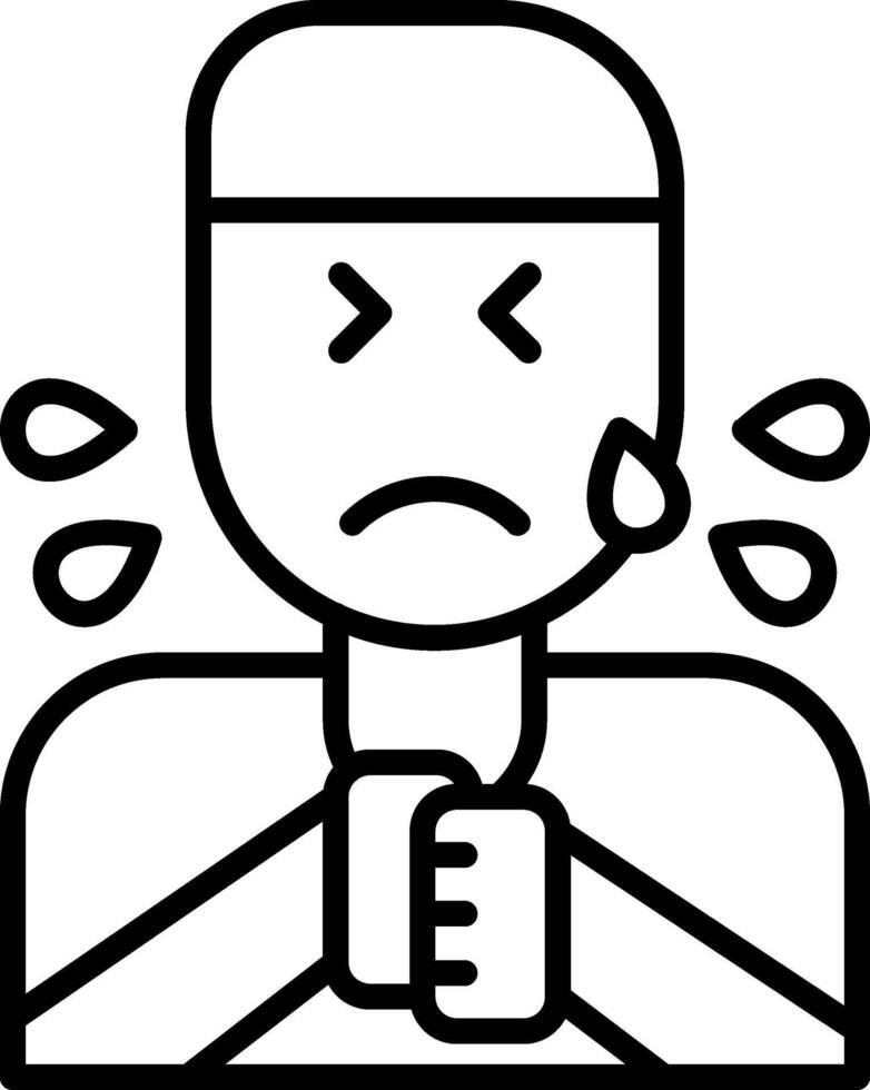 Fidget Line Icon vector