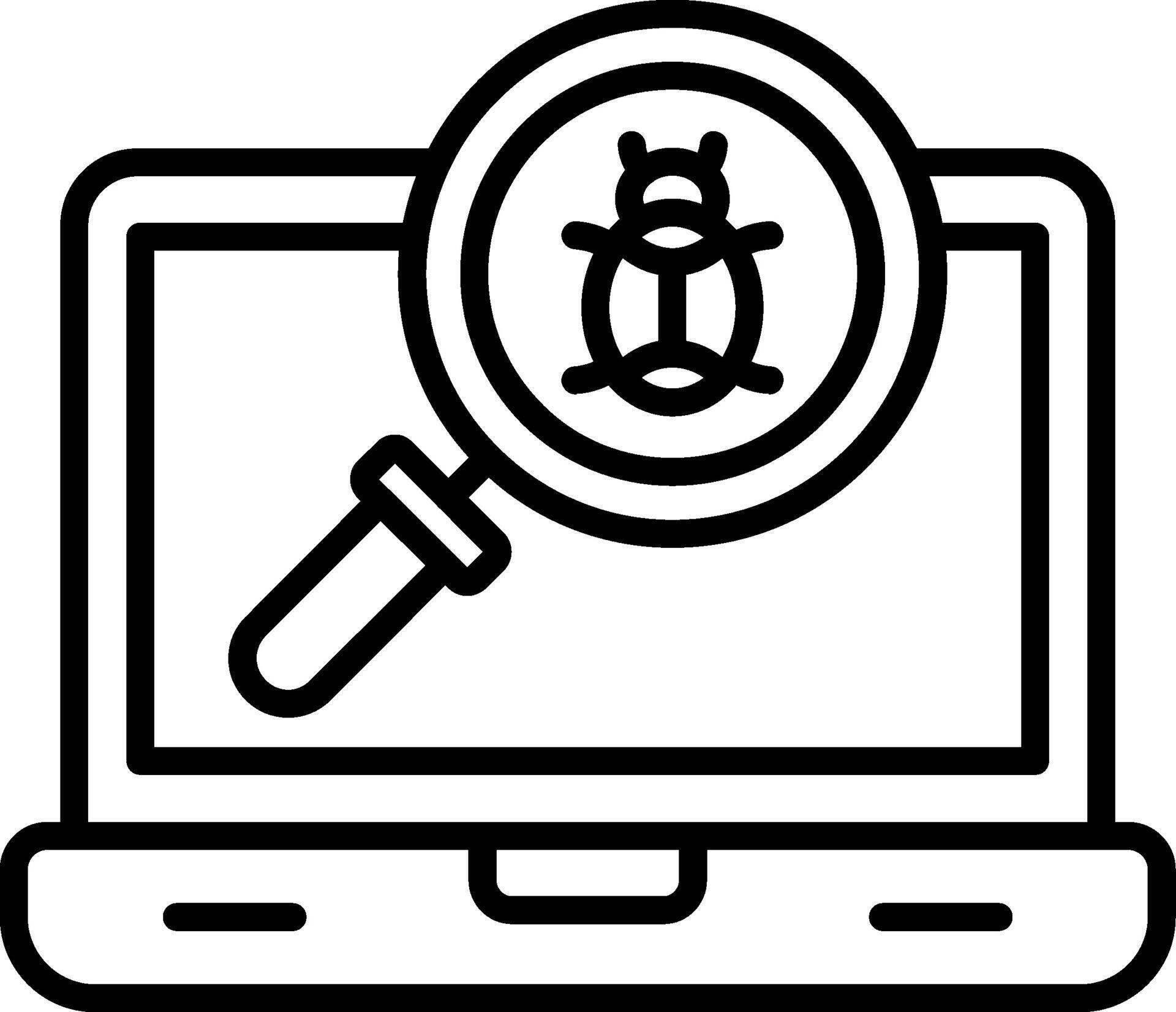 Debug Line Icon 53675875 Vector Art at Vecteezy