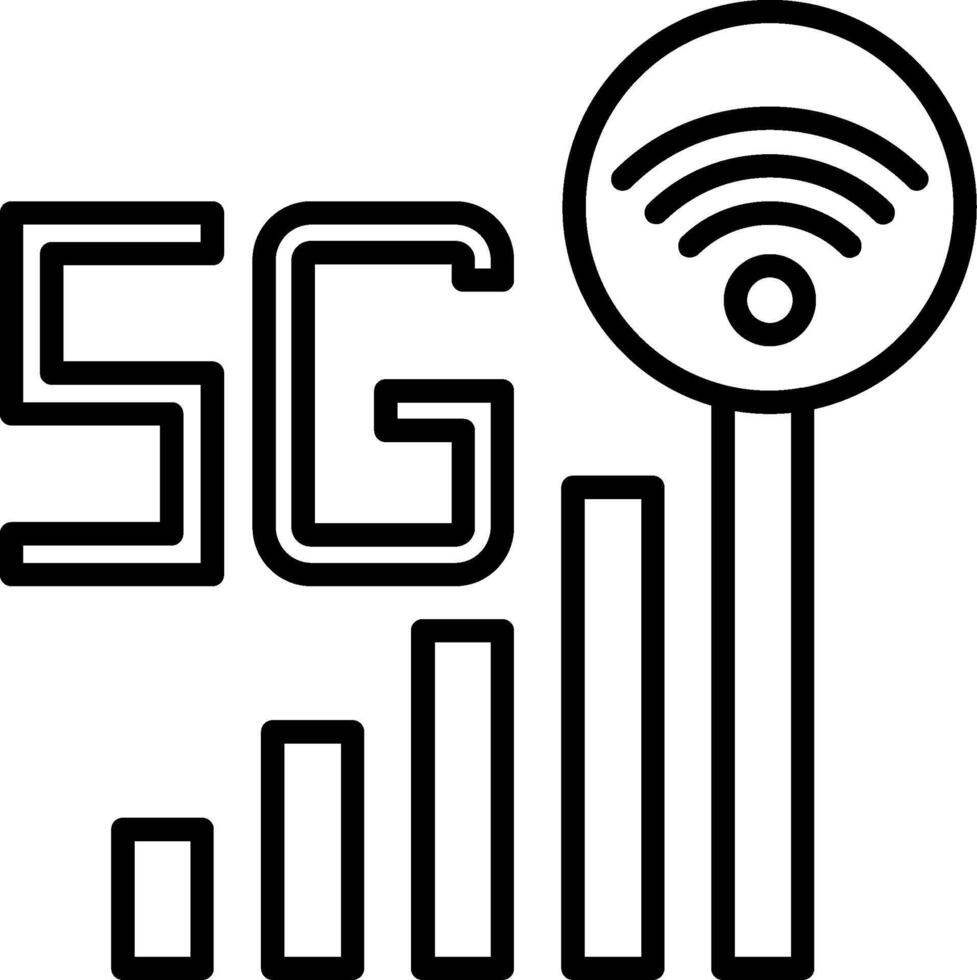 Signal Line Icon vector