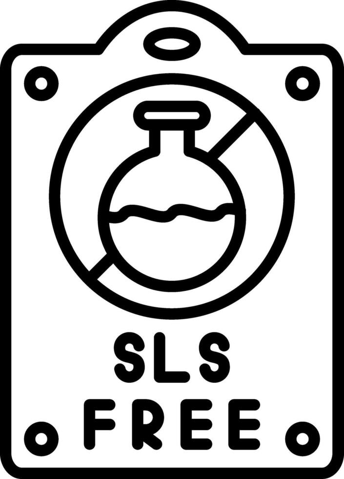 Sls Free Line Icon vector