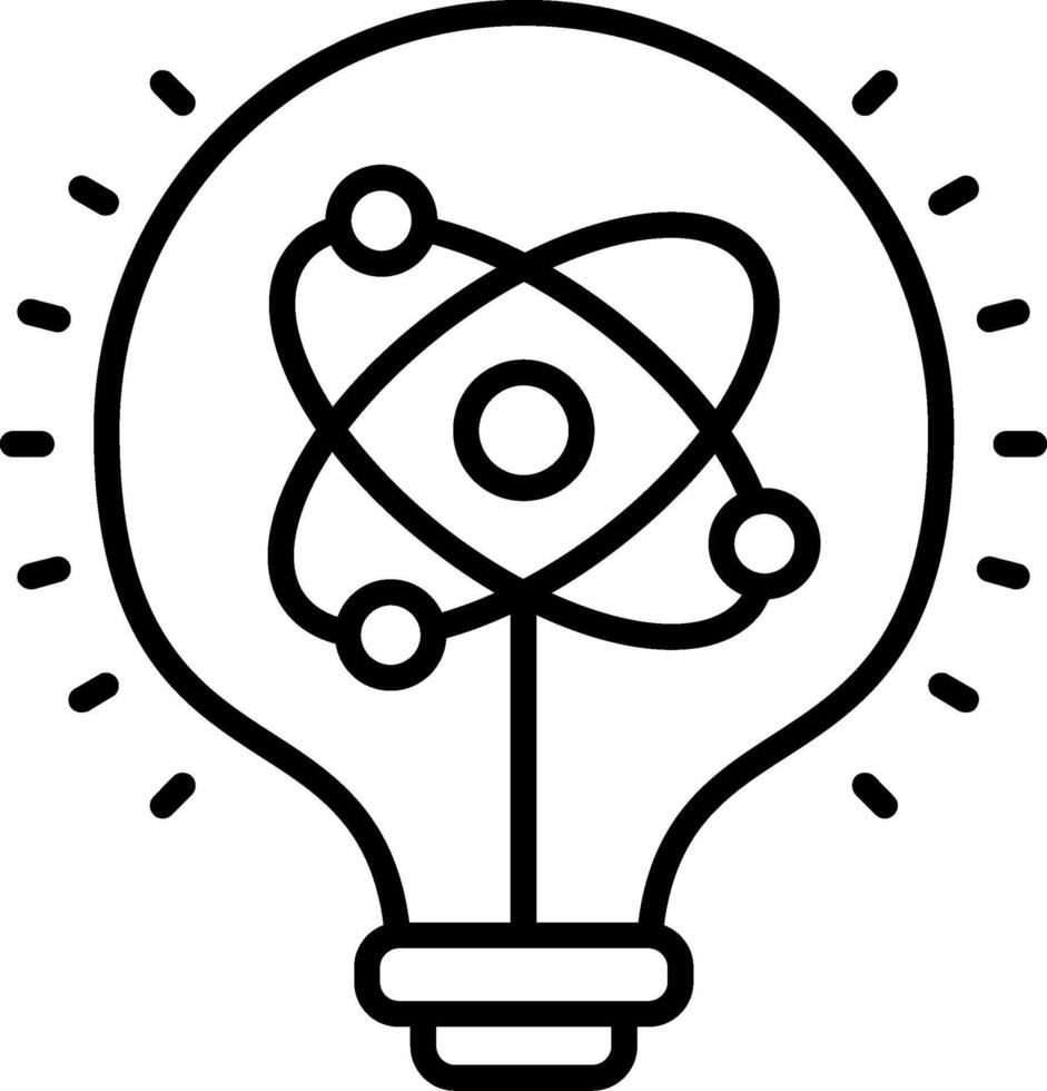 Idea Line Icon vector