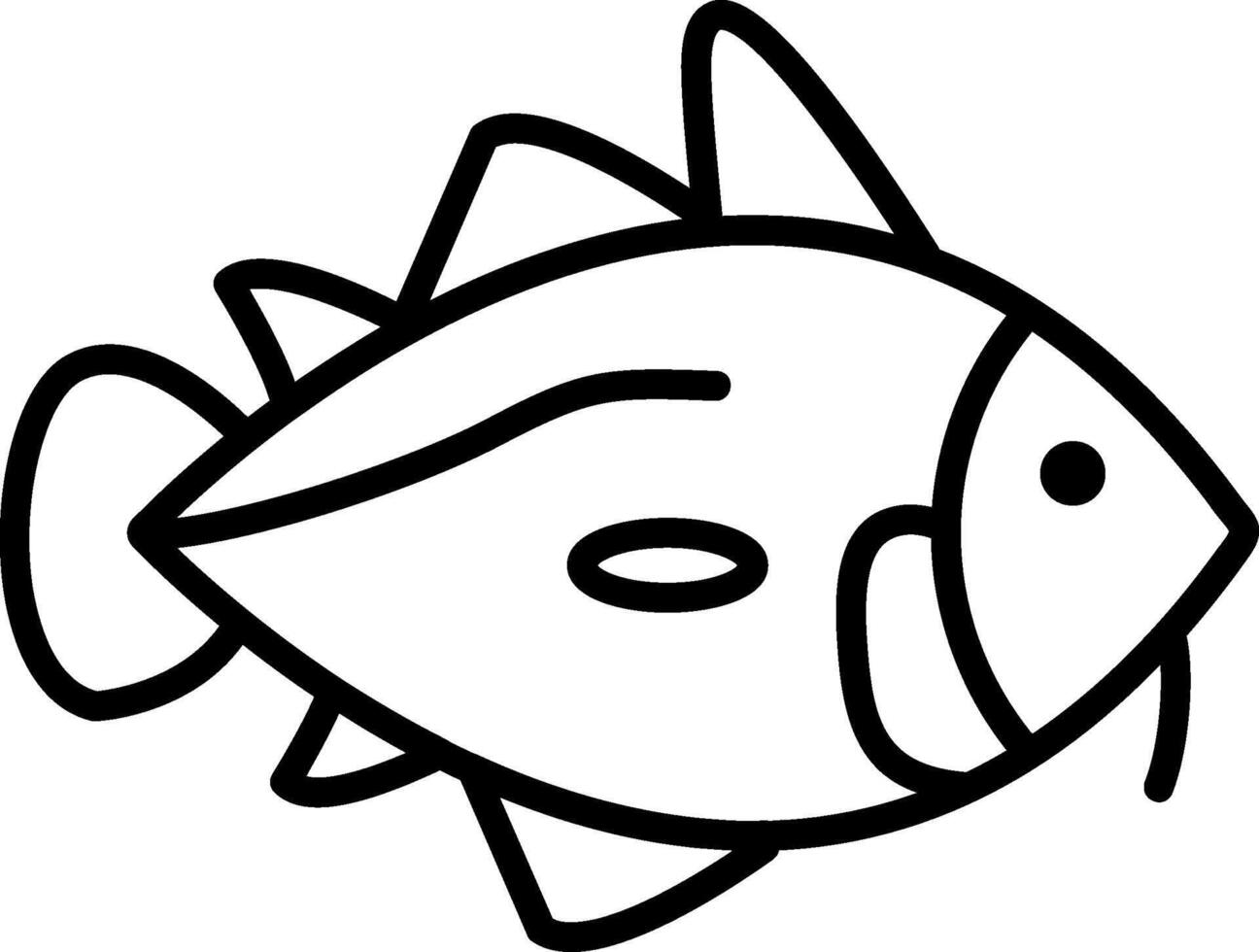 Cod Line Icon vector