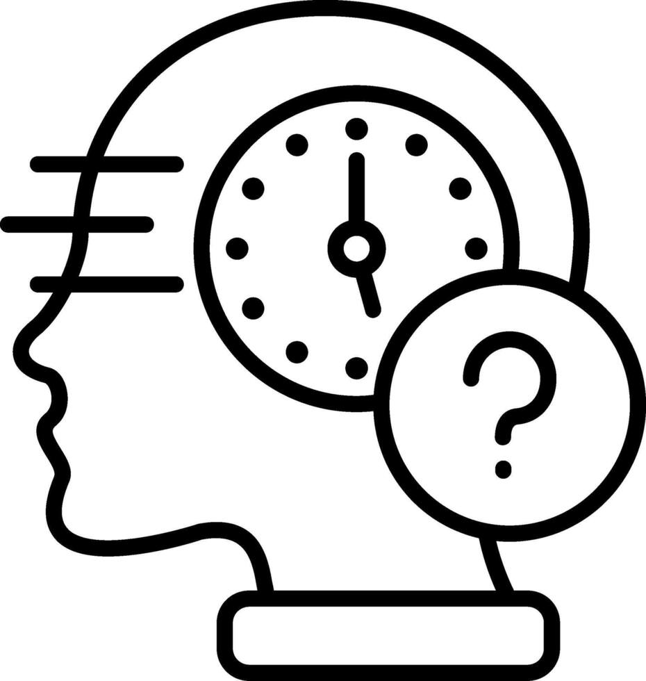 Track Of Time Line Icon vector