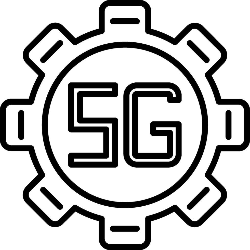 Management Line Icon vector