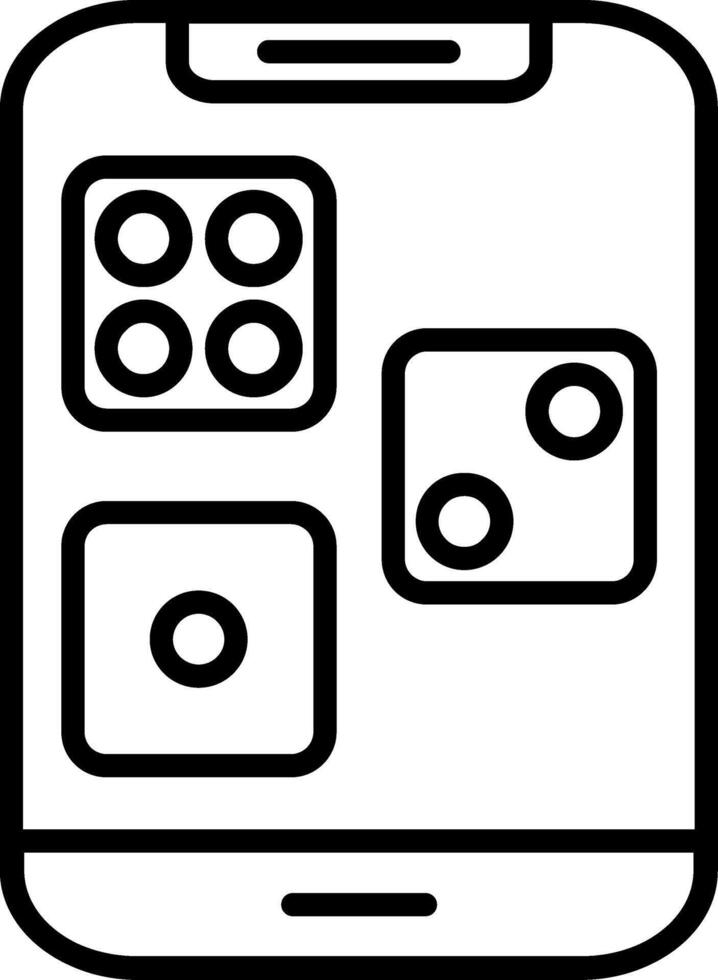 Entertainment Line Icon vector