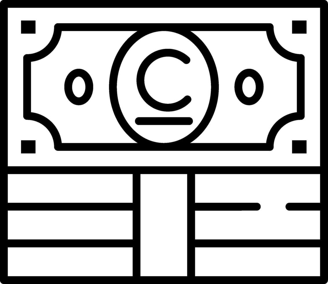 Som Line Icon vector