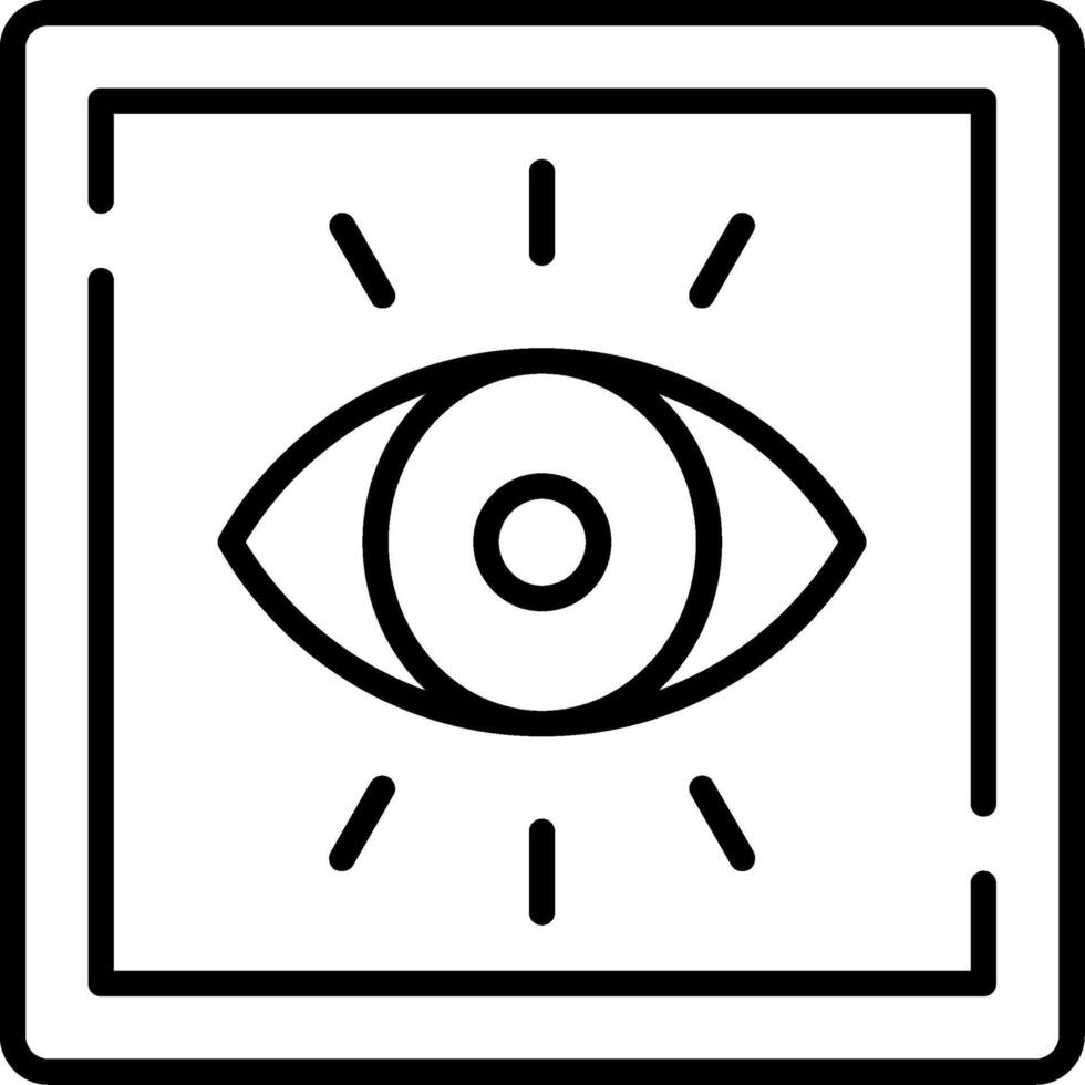 View Line Icon vector