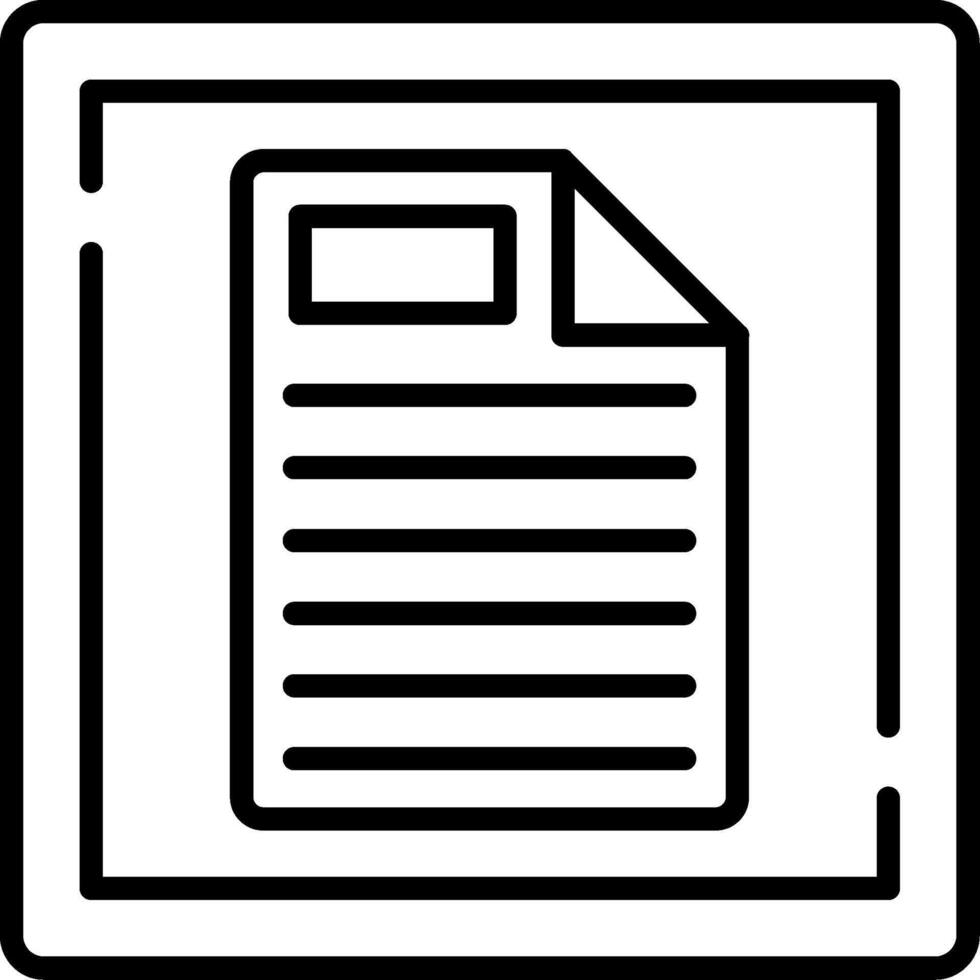 File Line Icon 53677156 Vector Art at Vecteezy