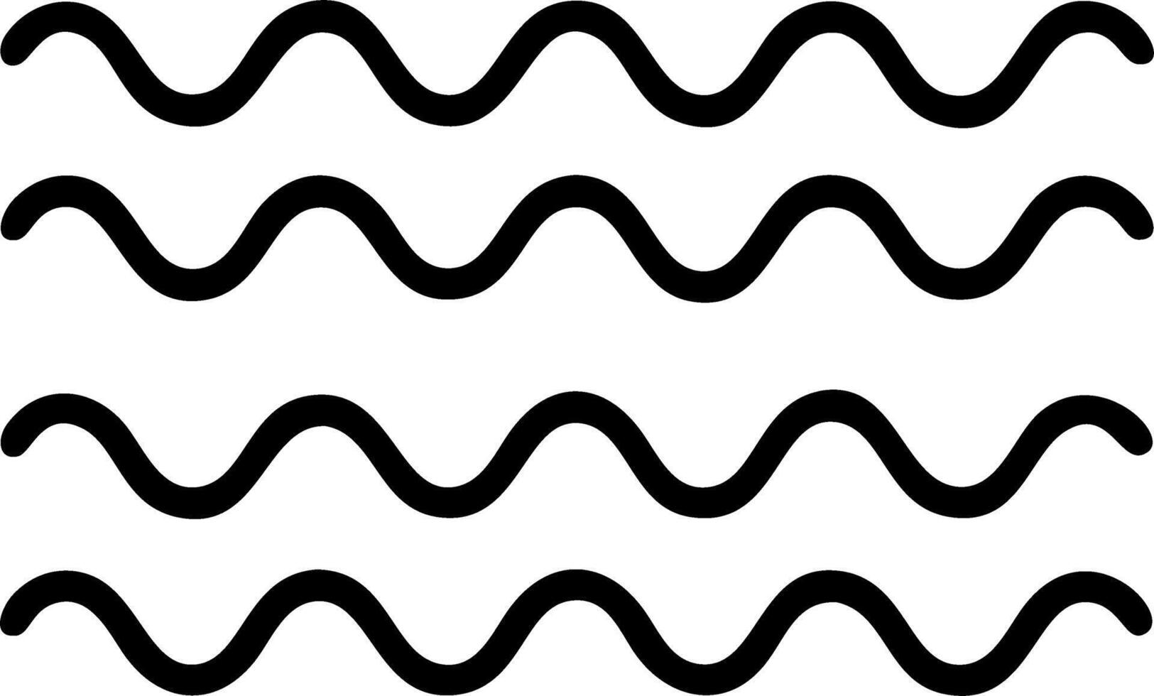 Abstract Colorful Waves Calendar vector