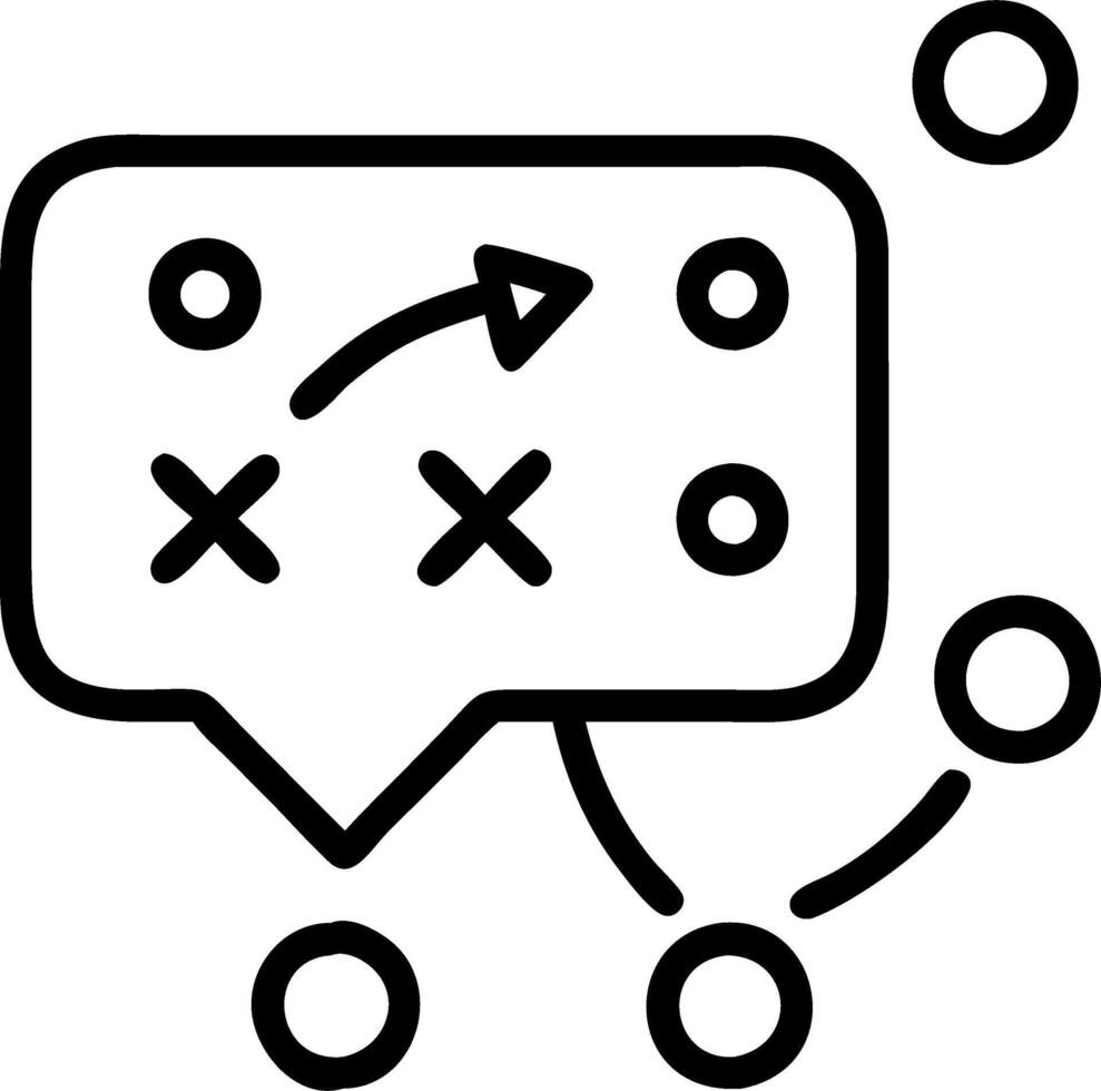 Campaign war room with strategy holograms vector