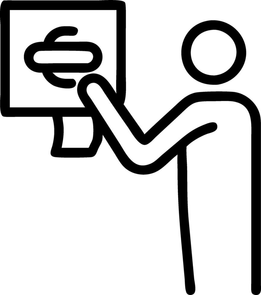 Candid ATM Withdrawal vector
