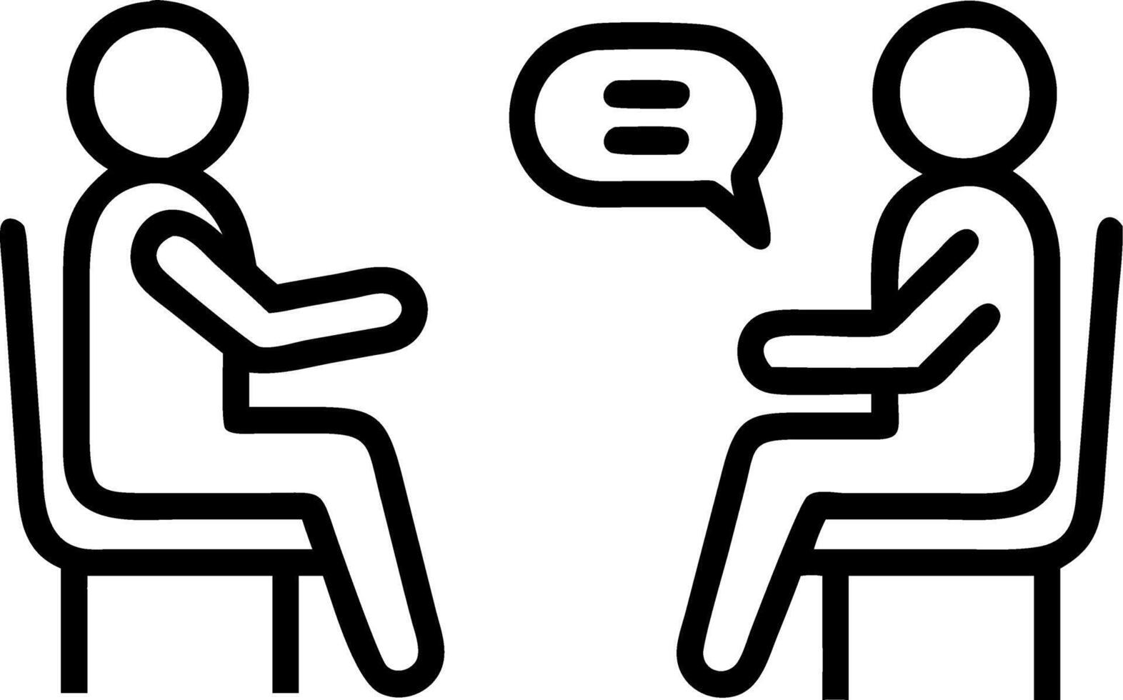 Candid Counseling Session vector