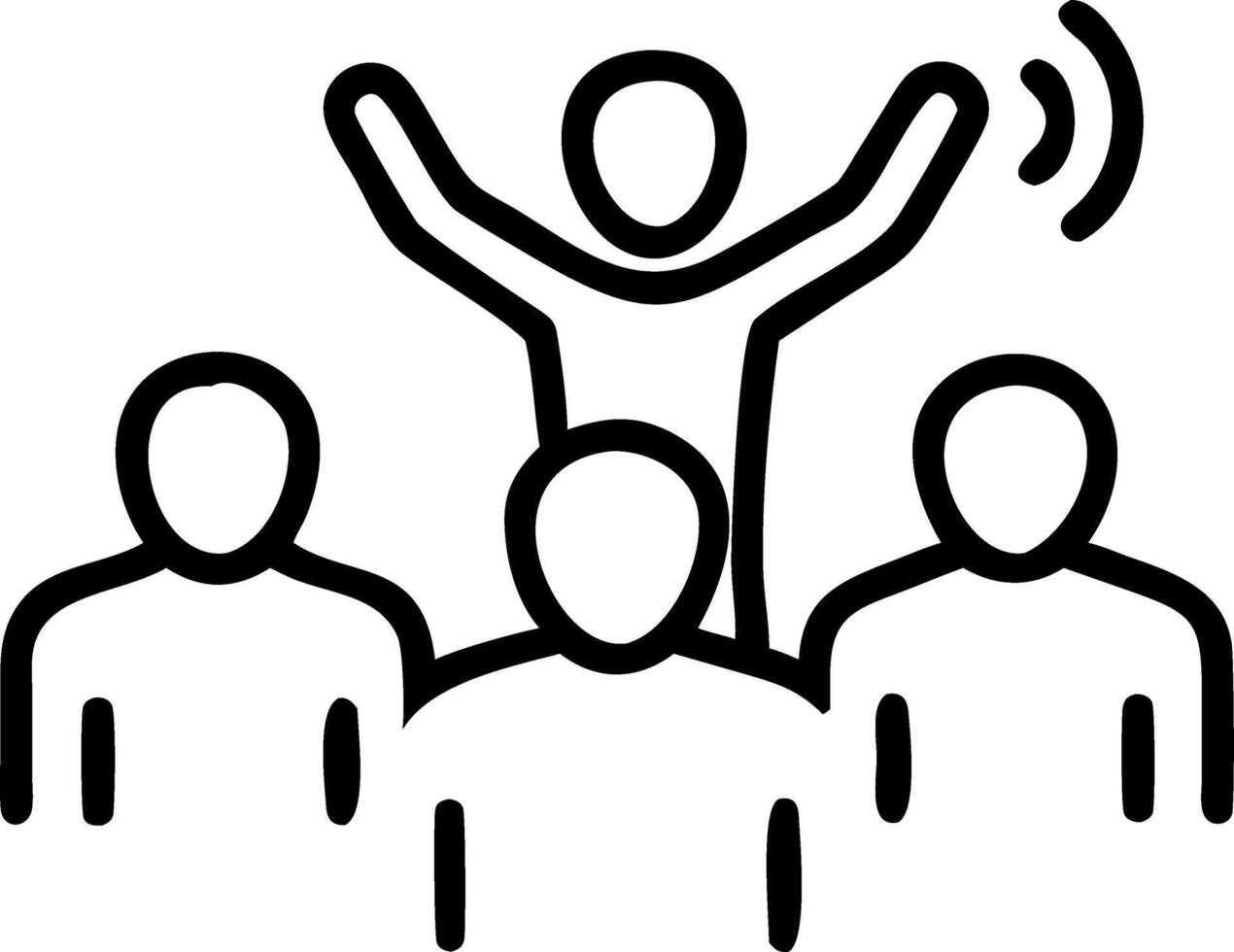 Candid Peer Support Group vector