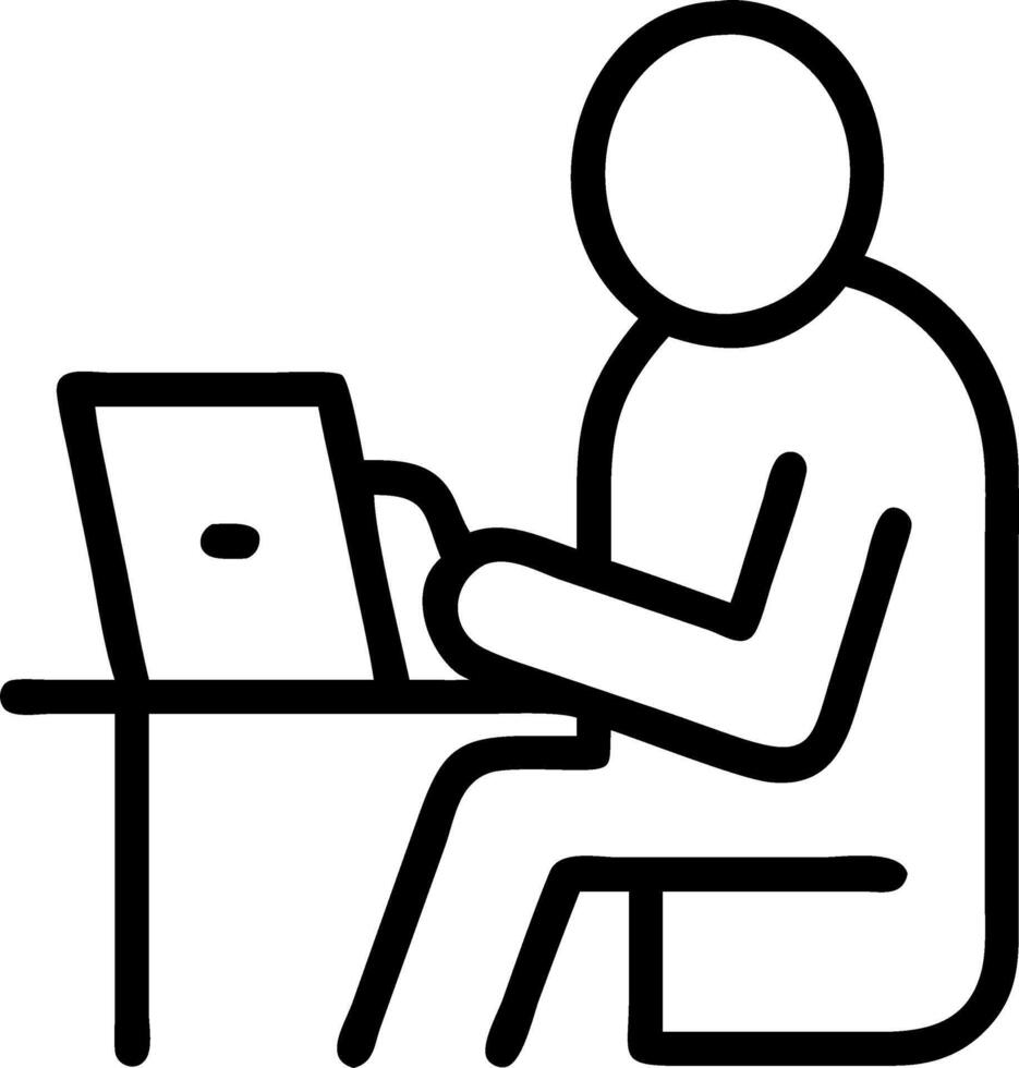 Candid shot of an entrepreneur developing a startup on a digital tablet vector