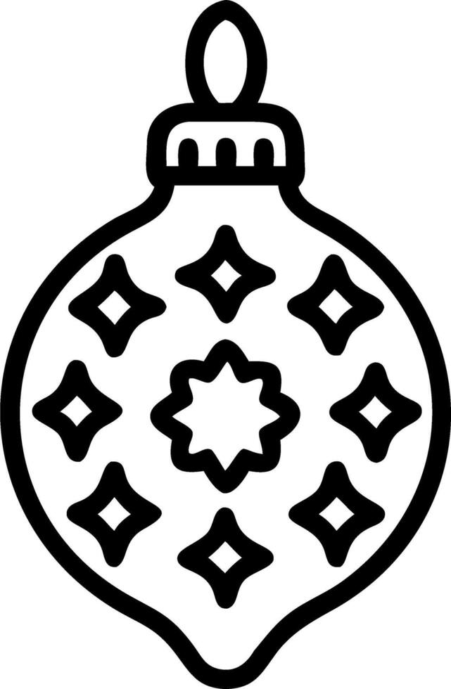 Close Up of Holographic Christmas Ornament vector