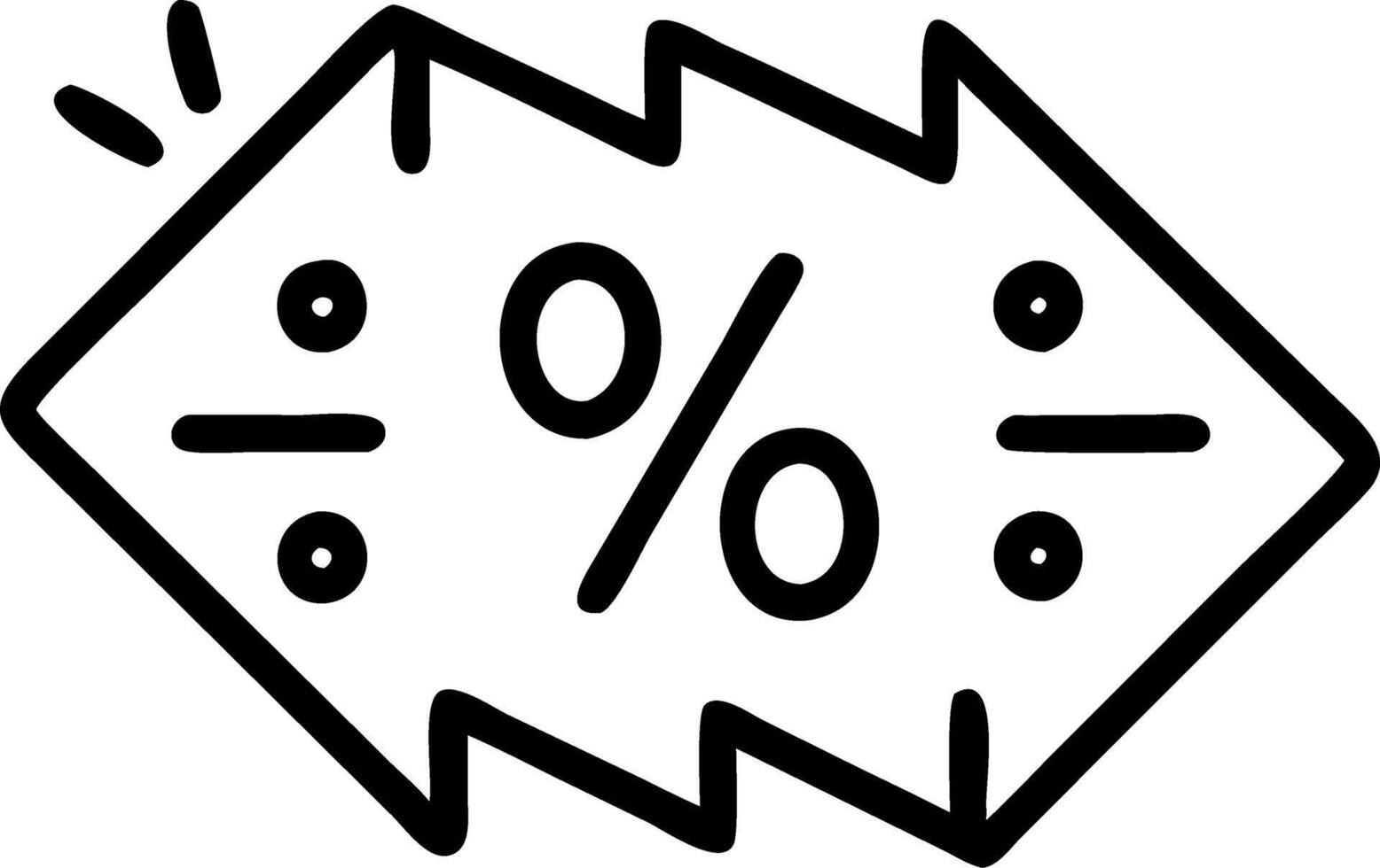 Close up of Holographic Discount Code vector