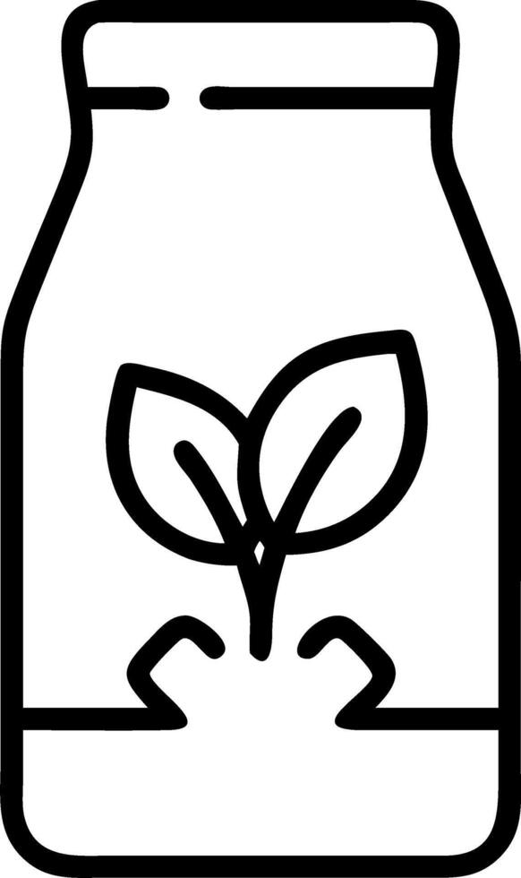 Compostable Packaging Background vector
