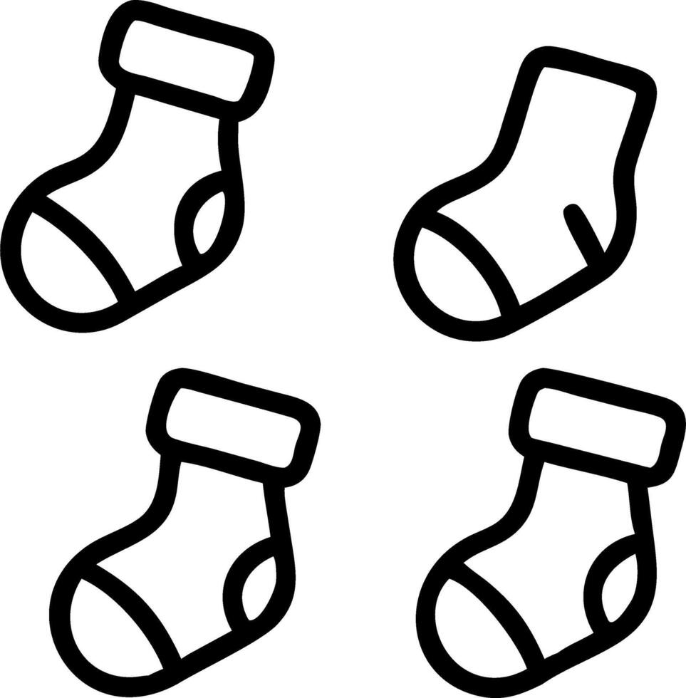 Compostable Packaging Christmas Stockings vector