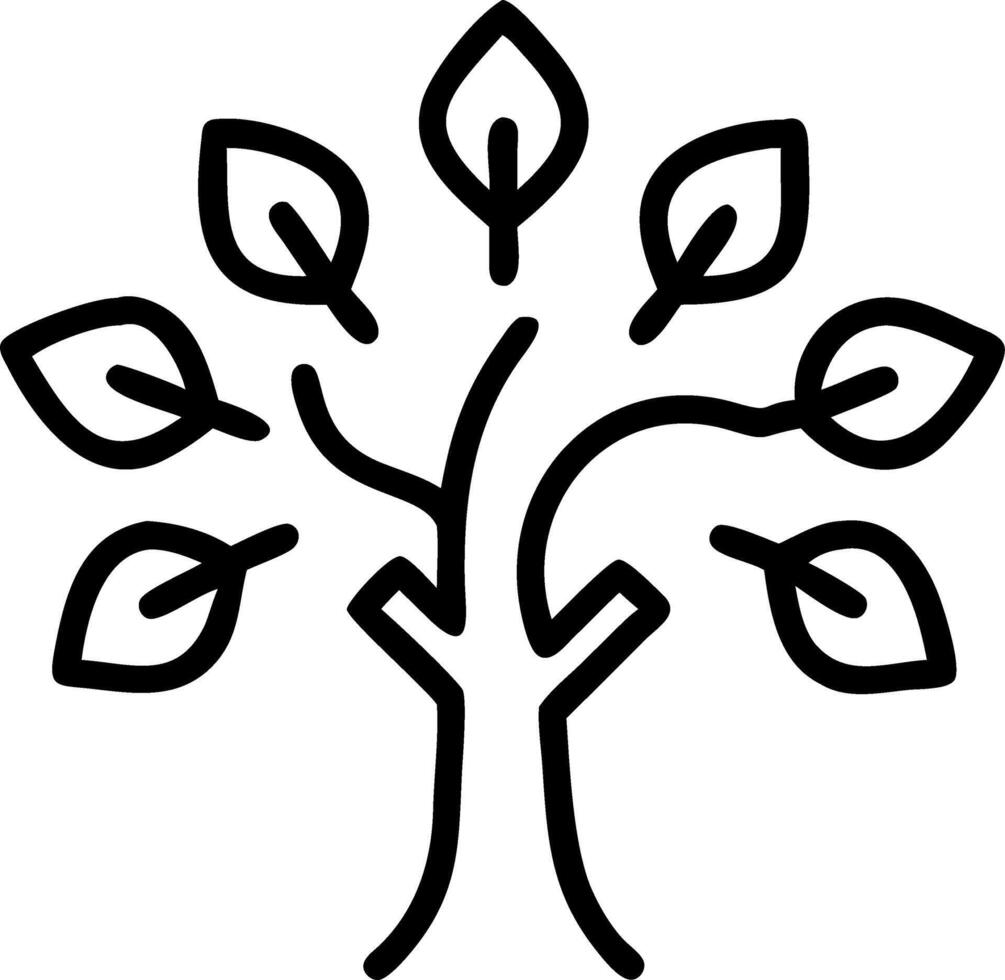 Democracy tree with policy leaves vector