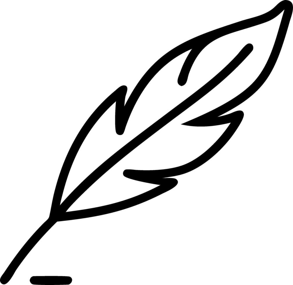 Floating holographic white feather quill writing positive scripts vector