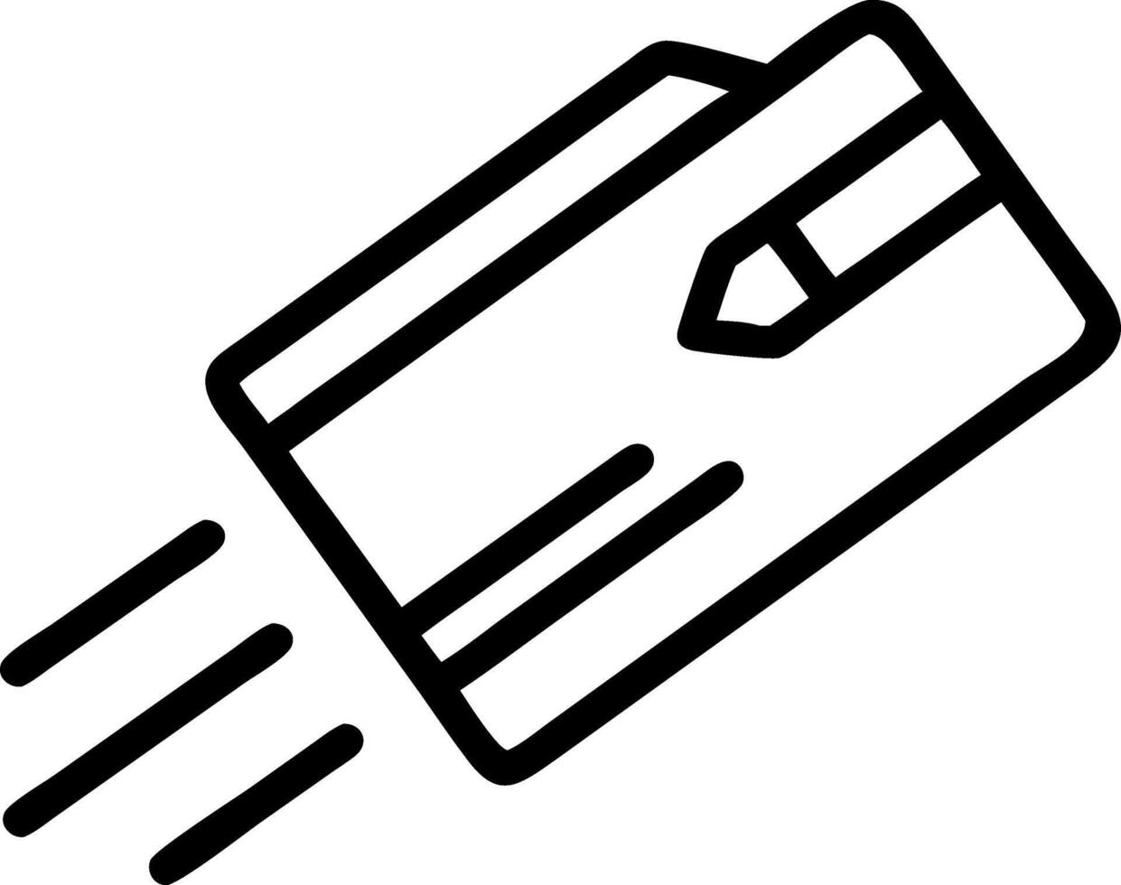 Flying Credit Card vector