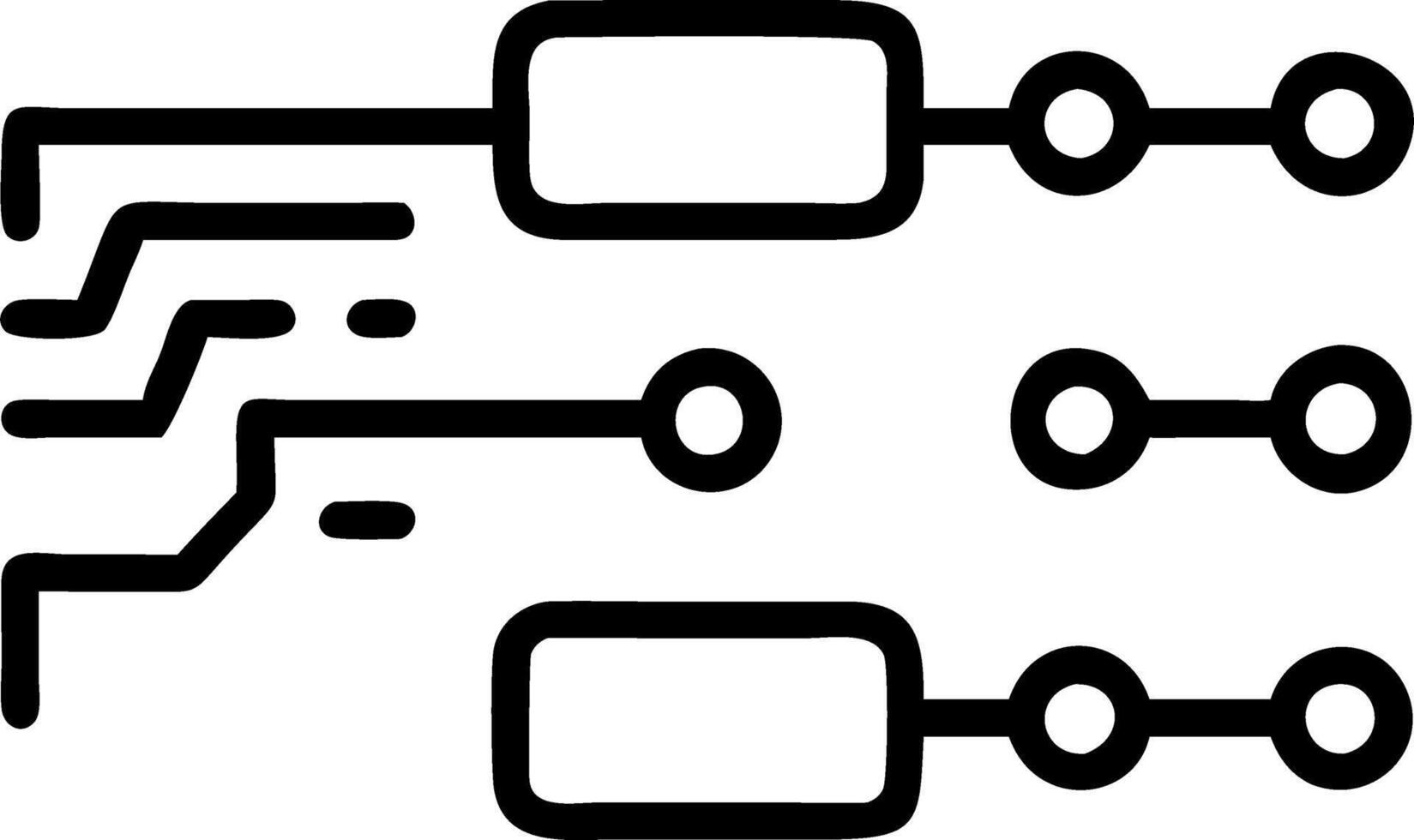 Futuristic interface panels with floating data on an isolated white background vector