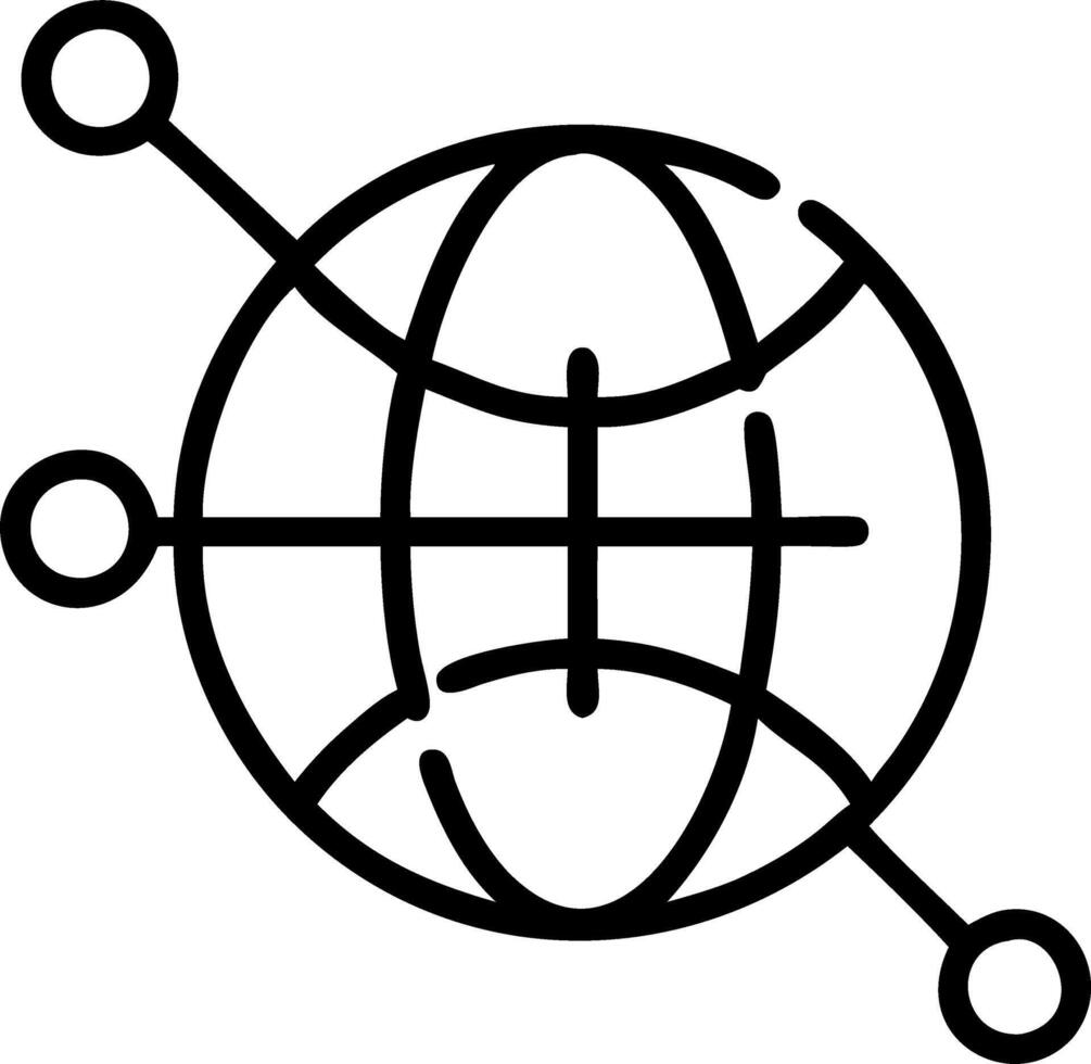 Global Network Connections vector