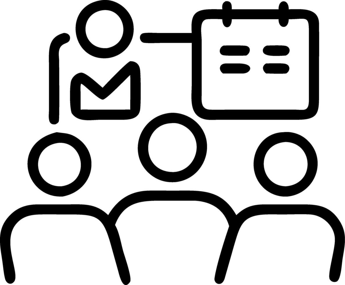 Group Planning Session vector