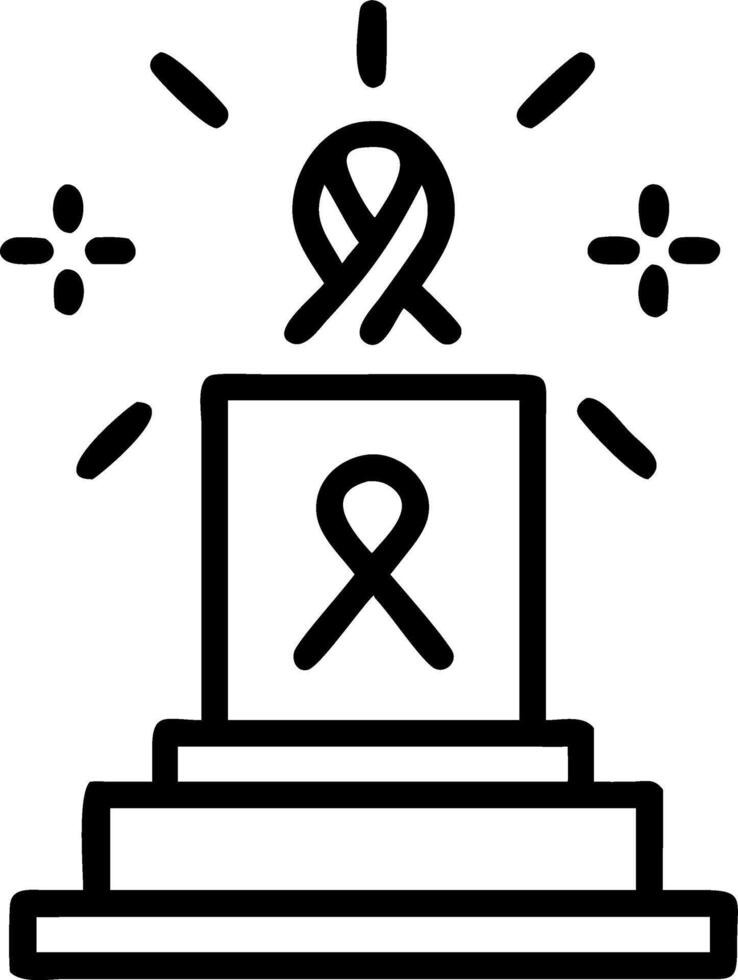 Holographic Celebration Podium vector