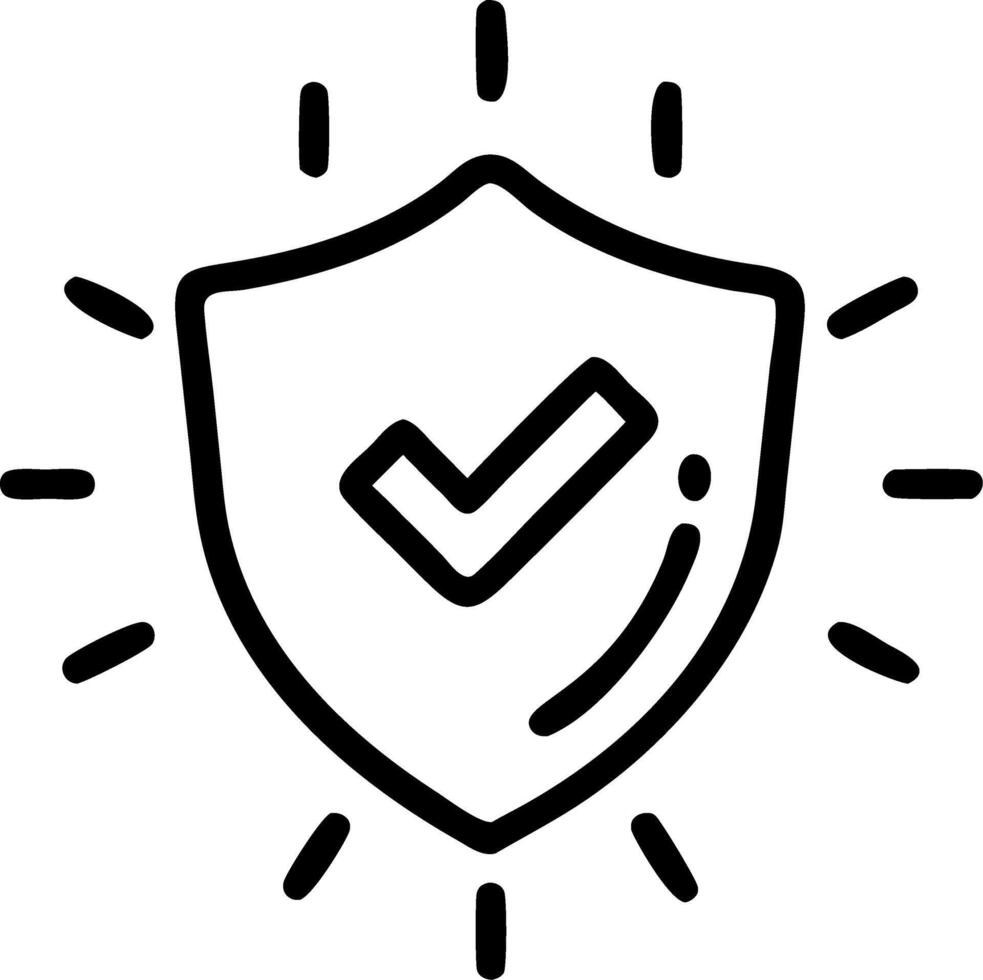 Holographic election security shield vector