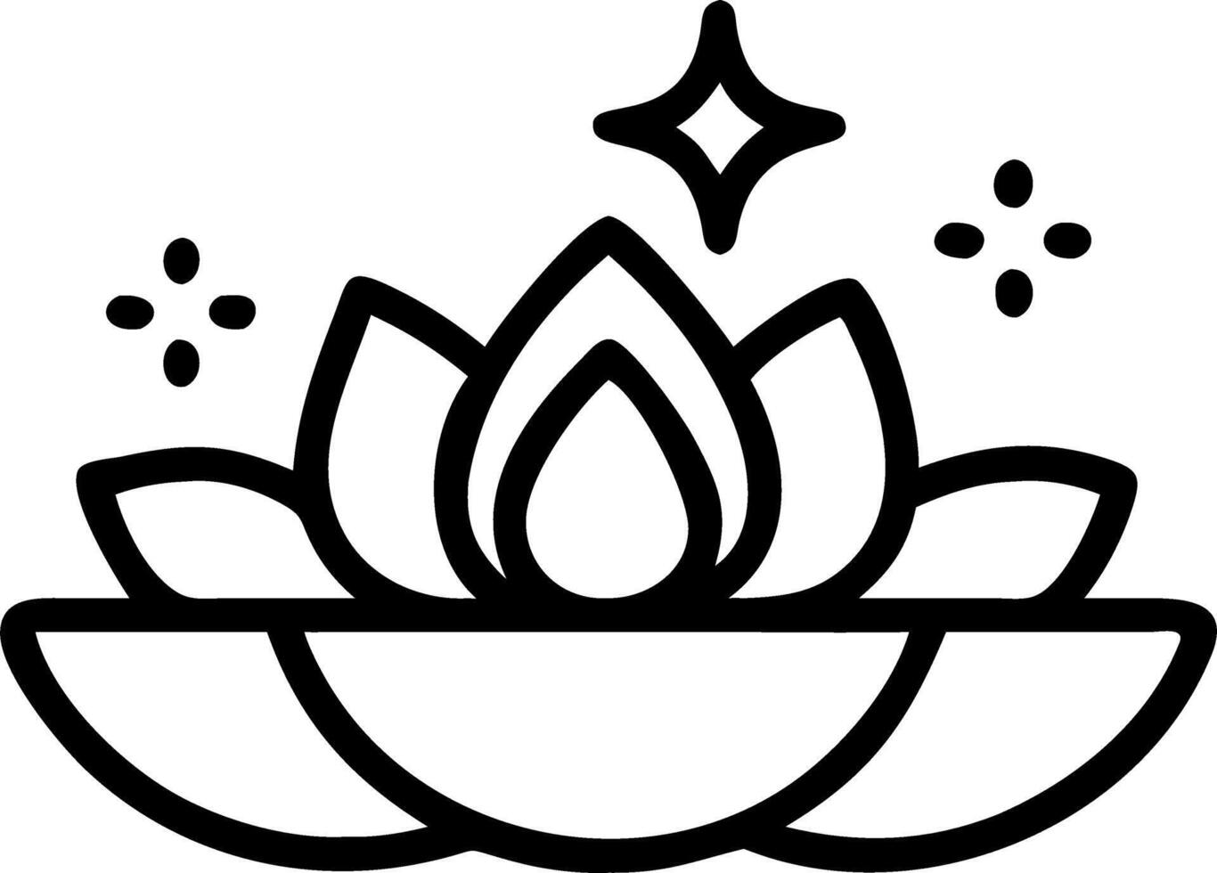 Holographic Loy Krathong with Glowing Flowers vector
