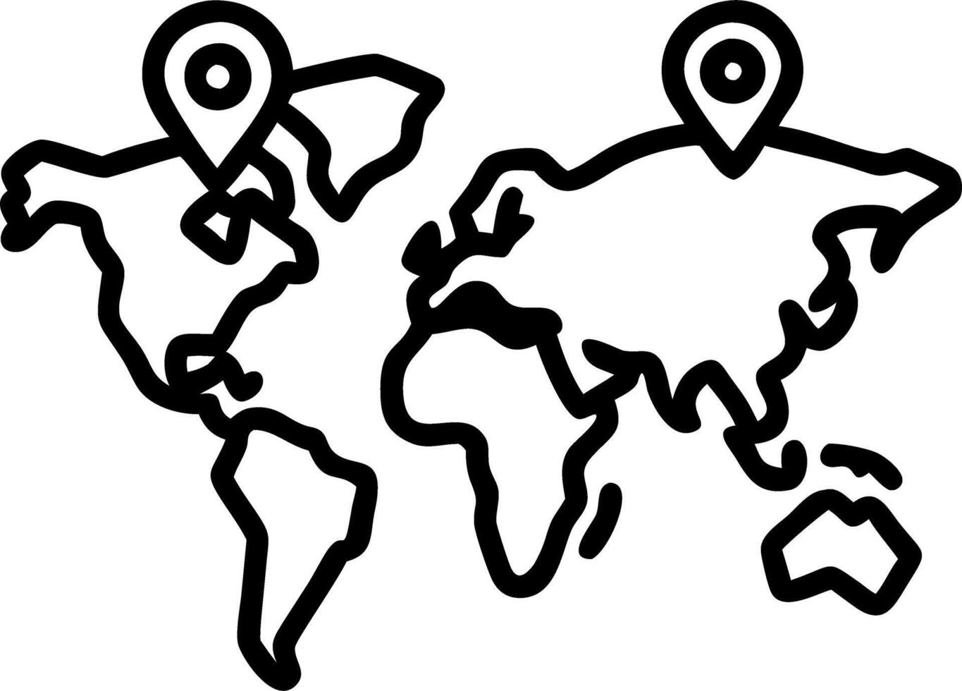 Holographic Prevention Map vector