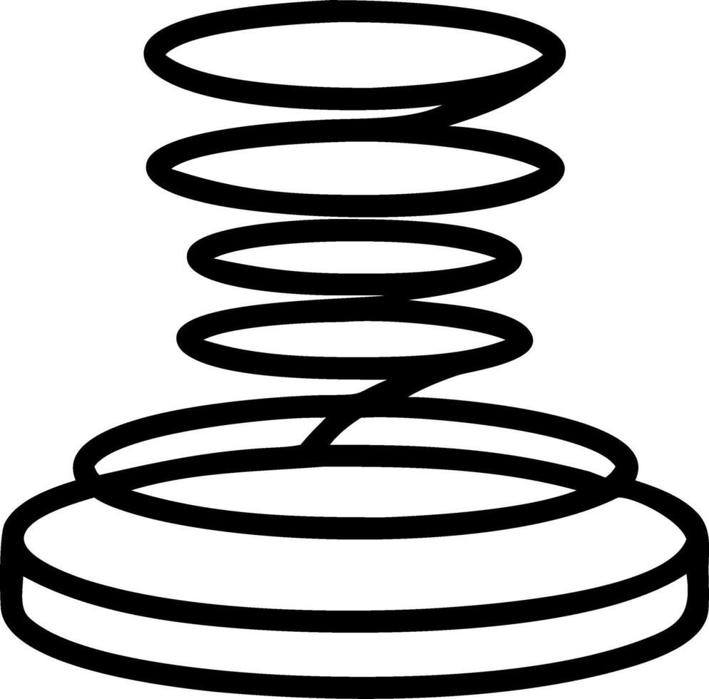 Holographic Spiral Podium vector