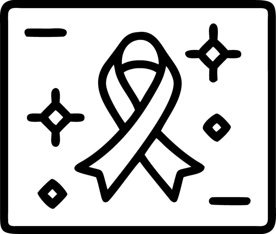 Holographic World AIDS Day Symbols Frame vector