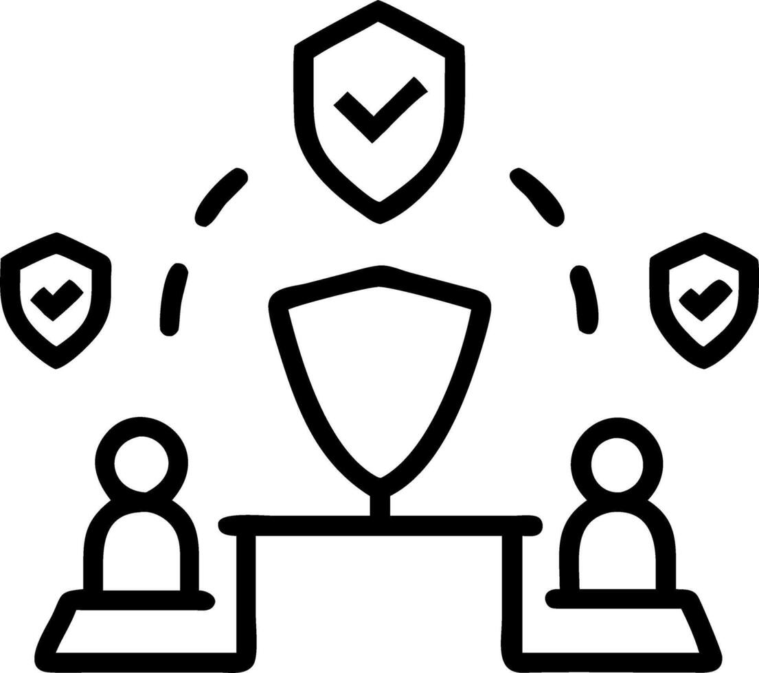Integrity shield force field podium vector