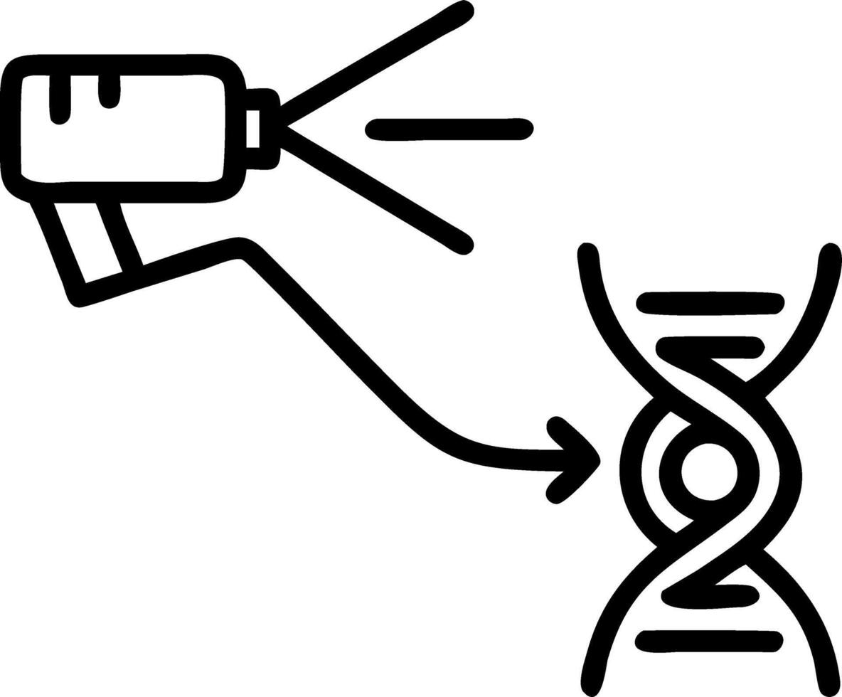 Laser Guided Gene Therapy vector