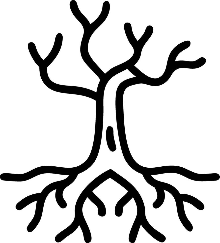 Levitating white tree vector