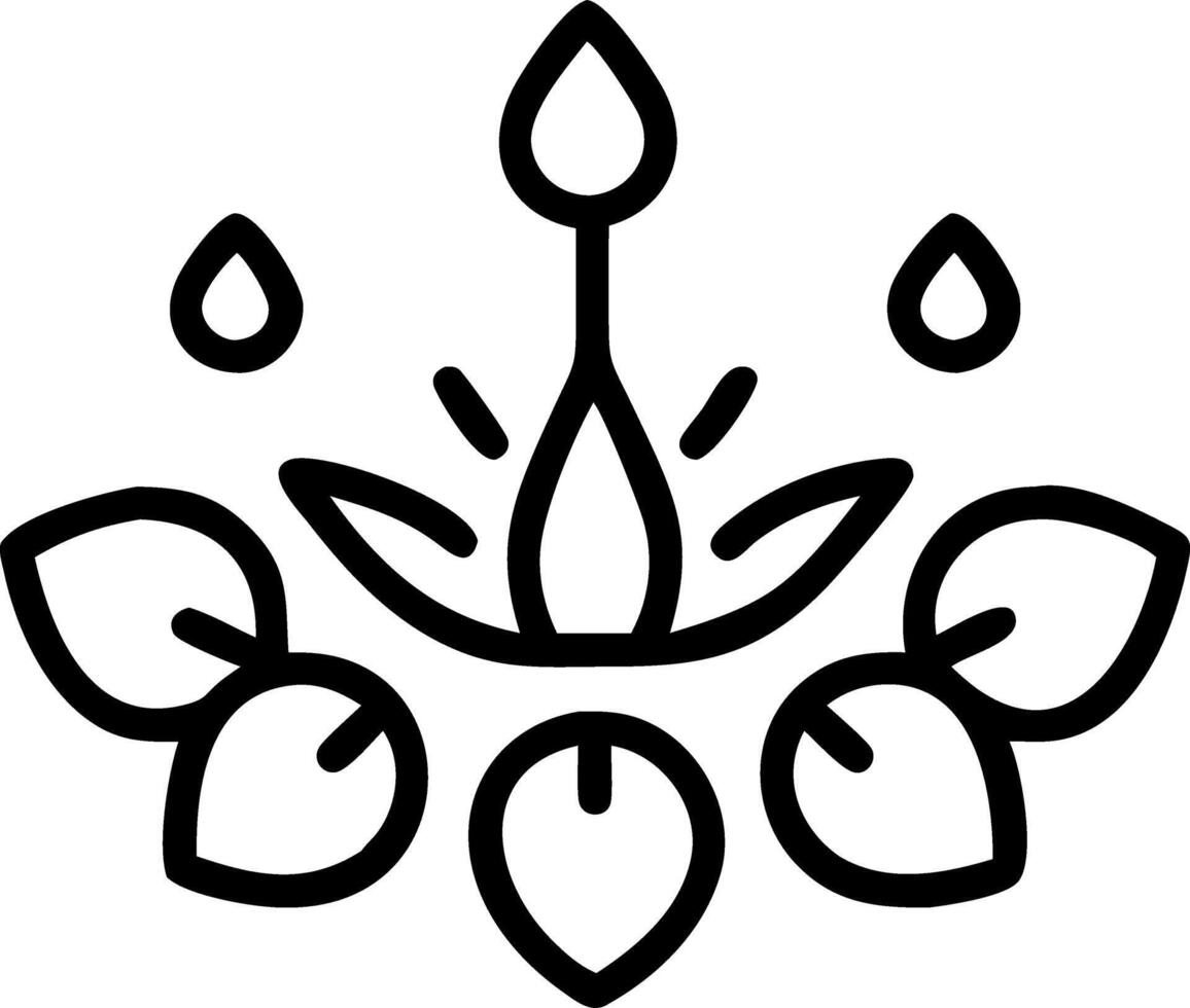 Loy Krathong with Glowing Leaves and Flowers vector