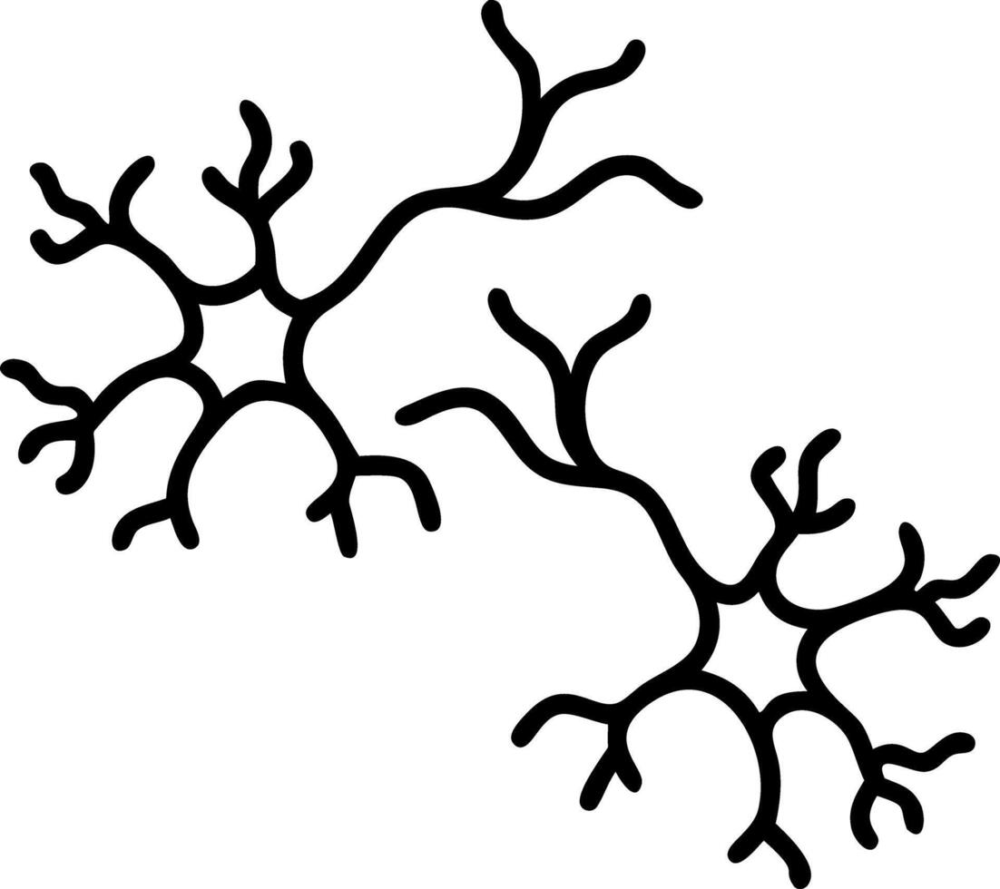 Neuroplasticity clay neurons vector