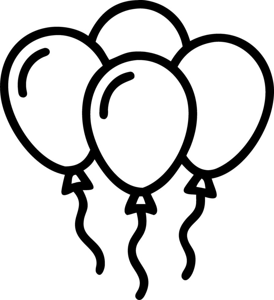Plain White Balloon Mosaic vector