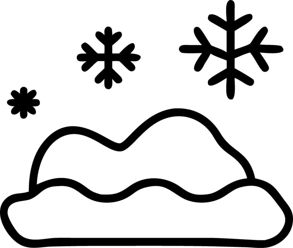 Plain White Snow Background vector