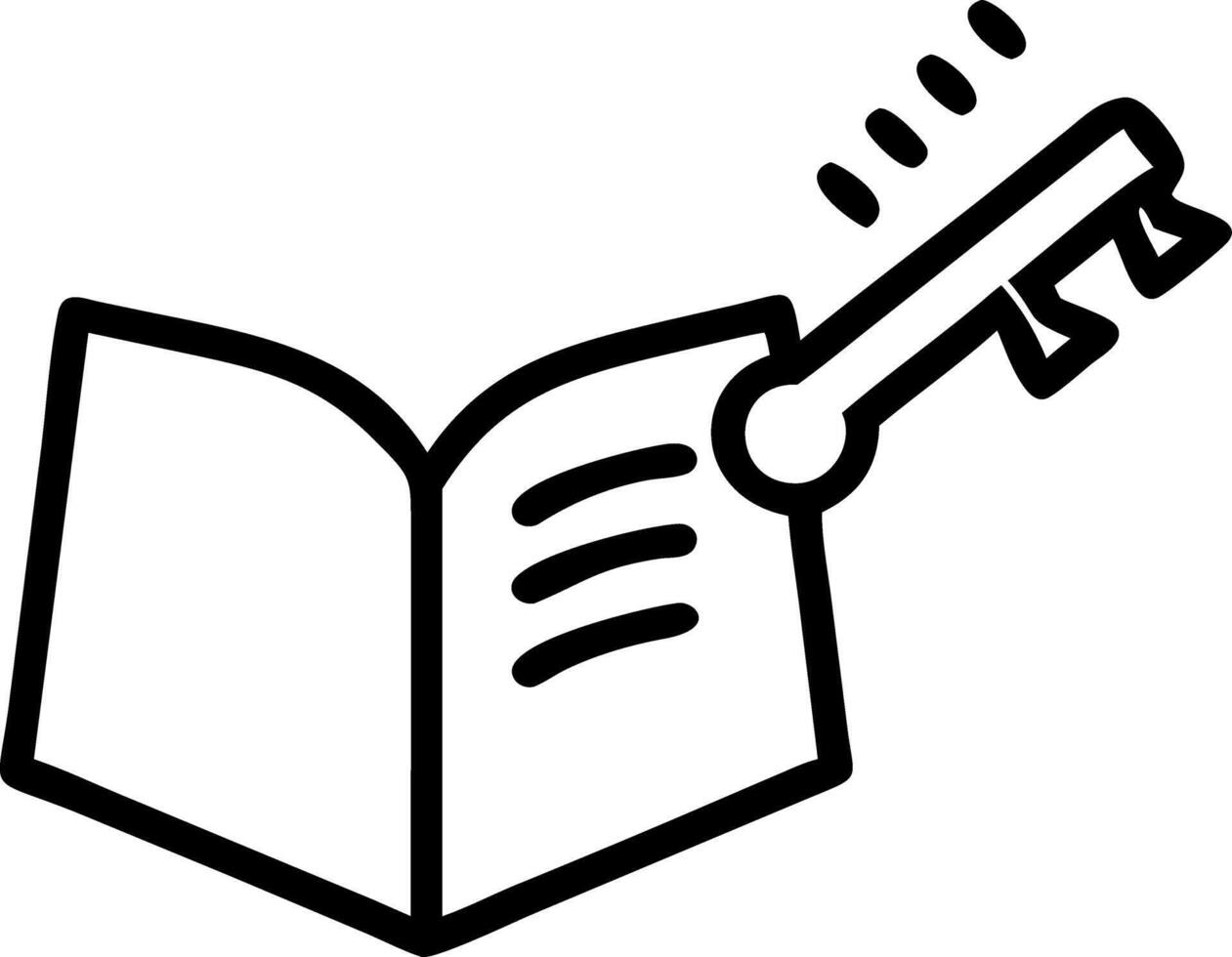 Policy book frame with flying page highlights vector