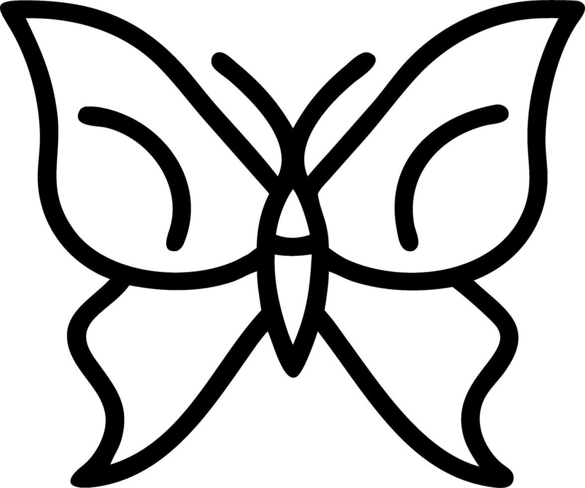 Red Ribbon Butterfly vector