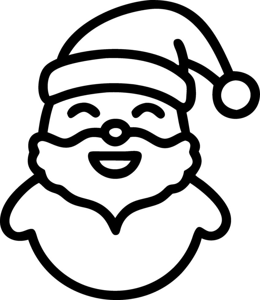Santa Playing with Kids vector