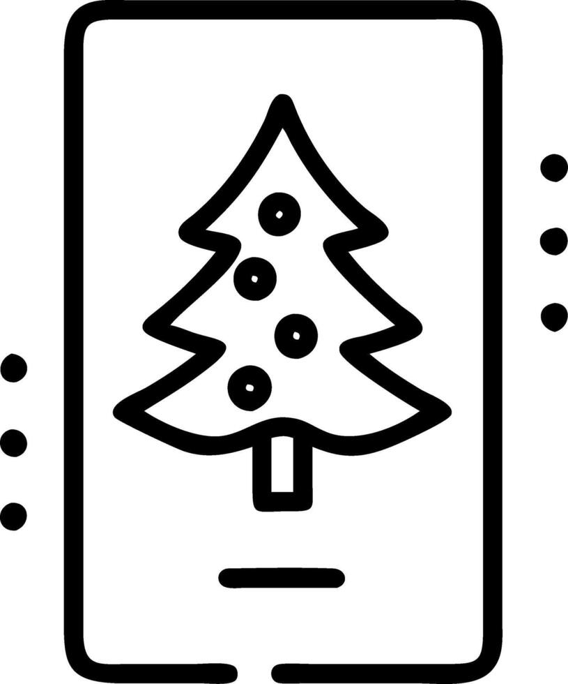 Santas High Tech Christmas Cards vector