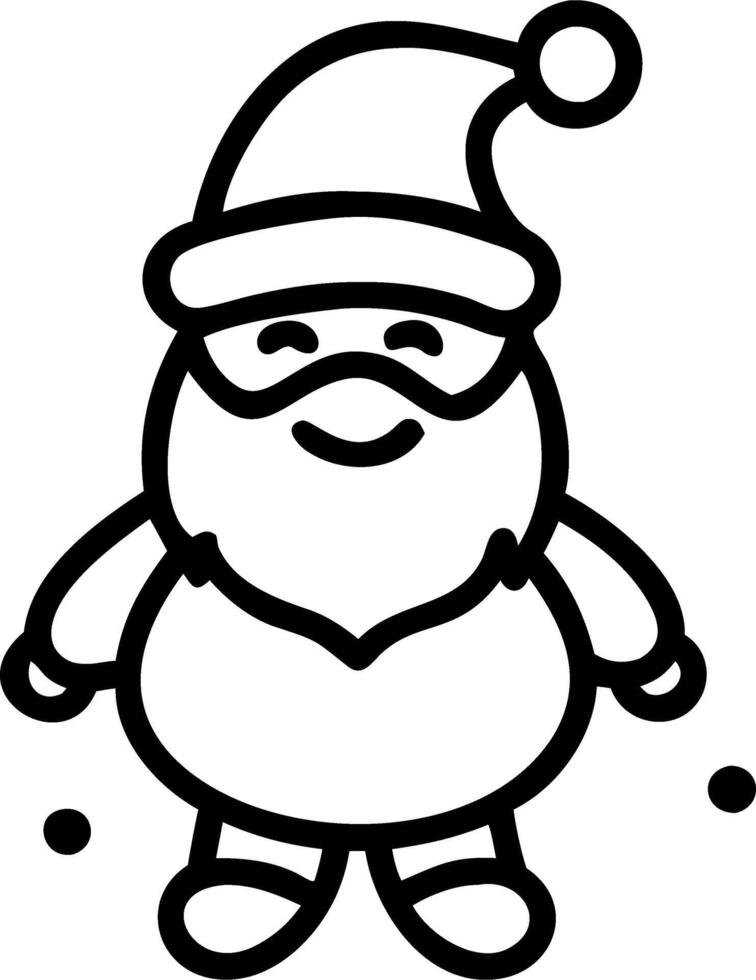 Santas Snowy Adventure vector