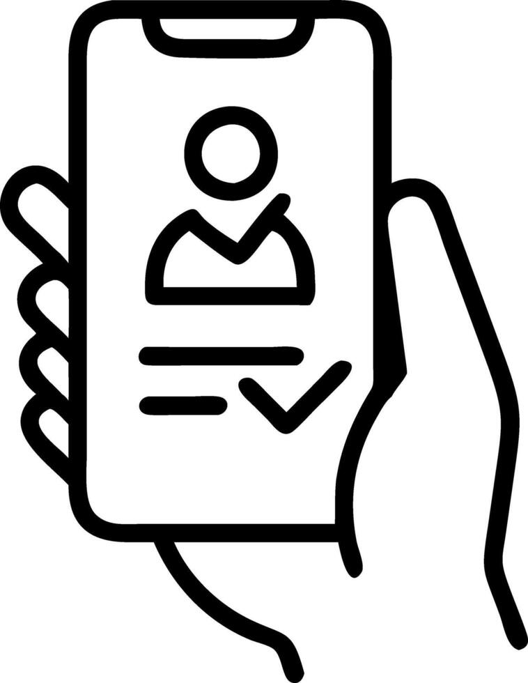Smartphone scanning voter ID vector